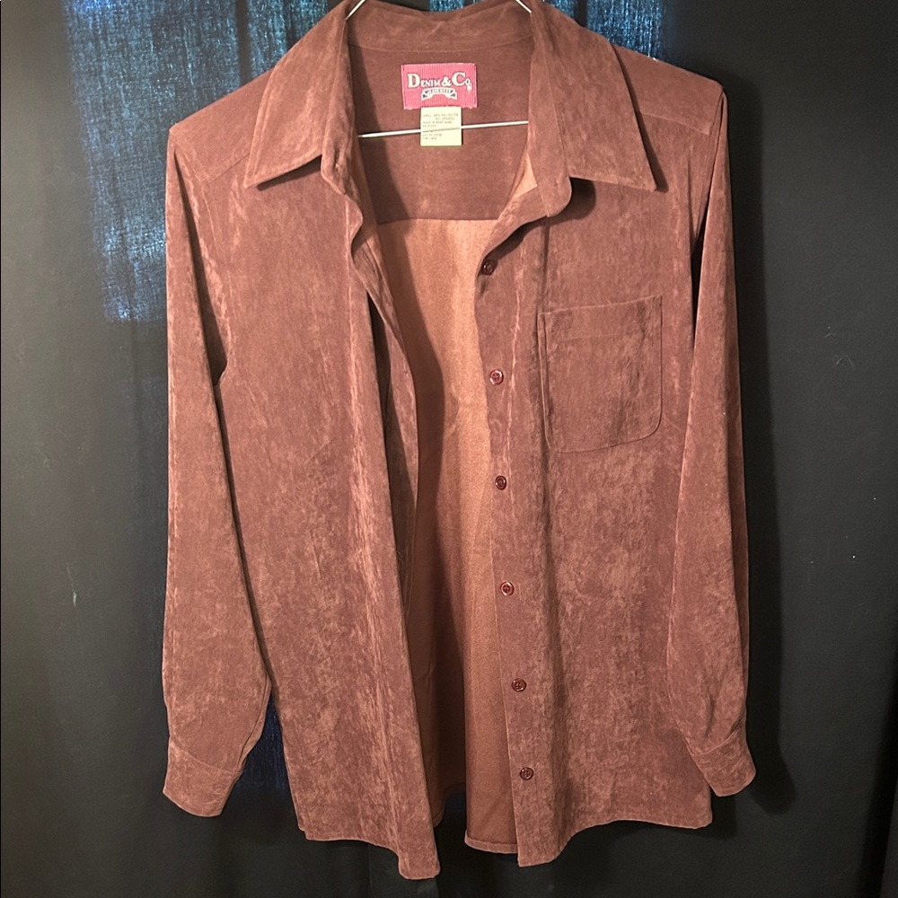 Vintage Denim&Co button down